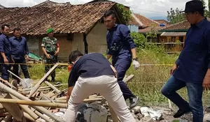 Ledakan di Kebonpedes Hancurkan Gubuk Reyot dan Kaca Rumah Warga