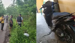 Detik-detik Kapolsek Palabuhanratu Temukan Motor Misterius Tak Bertuah