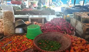 Harga Cabai Rawit Merah di Kota Sukabumi Tembus Rp75 Ribu Per Kilogram