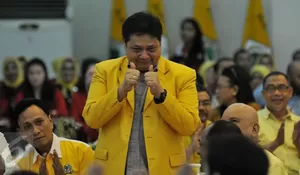 Hasil Survei, Elektabilitas Airlangga Ungguli Megawati