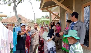 Kampanye Pertama, Yudi Wahyudin Gelar Bakti Sosial