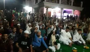 Ratusan Warga Doakan Wanti Susiawati Jadi Kades