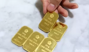 Hari Ini Emas Harga Stagnan di Rp 747.000/Gram