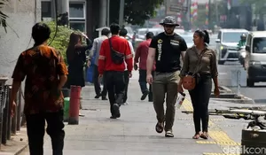 Jalur Sepeda di Cikini Akan Dibuat Permanen, Usai Pelebaran Trotoar