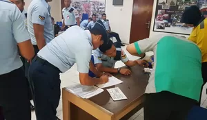 Personil Lanud Ats Periksa HIV/AIDS