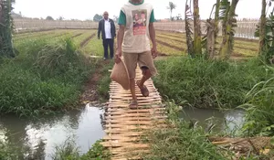 Asyik, Jembatan Cihideungilir bakal Dibeton