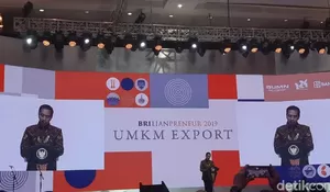 Buka Pameran UMKM, Jokowi: Saya Senang, Bahagia Sekali!