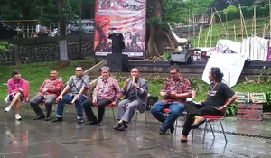Taman Kota Disulap Jadi Ruang Ekspresi Seniman Jalanan