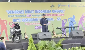 HKN Ke-55 Wabup Hidupkan Lagi Germas