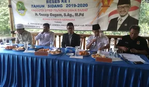 Cecep Gogom Tampung Aspirasi Warga Leuwimalang