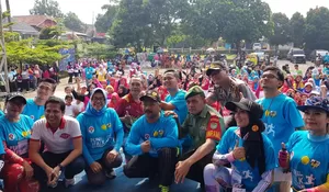 KNPI Cigudeg Ajak Warga Budayakan Hidup Sehat