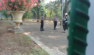 Polisi Cek Asal Granat Asap yang Meledak di Monas