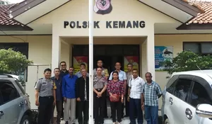 Polsek Kemang Undang Pengurus Gereja