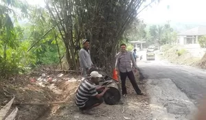 Tiga Ruas Jalan Cigudeg Diperbaiki