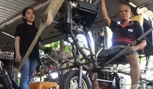 Jadi Inspirasi, Pesawat Rakitan Chaerul Akan Disimpan di Museum TNI AU