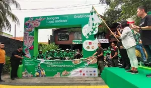 Antar Paket Makanan Serentak di Lima Kota