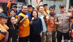 Bantu Korban Banjir di Jakarta, Kaukus Pemuda Parlemen Indonesia Gelar Baksos