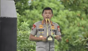 2020 Pohon Ditanam Kapolri dan Panglima TNI