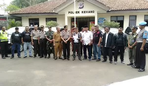 Kapolsek Kemang dan Camat Sepakat Jaga Kondusifitas