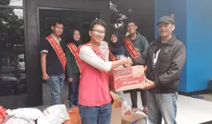 Forum Pelajar Sadar Hukum Salurkan Bantuan Bencana