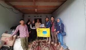 PMII Berbagi Bersama Pengungsi