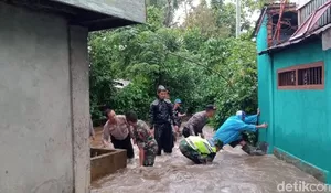4 Desa di Lahat Terendam Banjir, 1 Warga dan 1 Rumah Hanyut Terbawa Arus