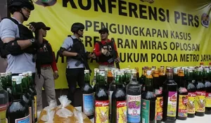 Pensiunan TNI Modali Bisnis Miras Oplosan