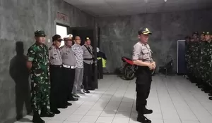 55 Petugas Gabungan di Kemang Amankan Gereja