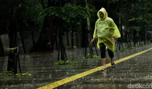 Hujan Lebat Guyur Jakarta, Ini Wilayah yang Berpotensi Terdampak