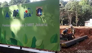 Dibangun Sejak Maret 2019, Ini Progres Terkini MRT HI-Kota
