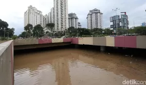 Kering di Underpass Kemayoran Hanya Berusia Sepekan