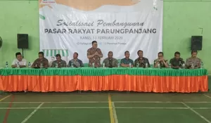PD Pasar Tohaga Bangun Pasar Rakyat Parungpanjang