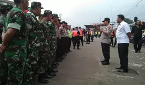 Polsek Bojonggede Bantu Tertibkan 53 Bangli