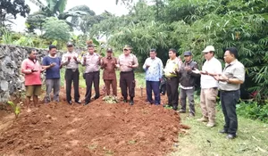 Mayat Tanpa Nama di Makamkan Muspika