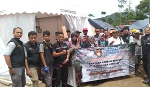 MKKSMK dan FKTU-K Kompak Bantu Korban Bencana di Sukajaya