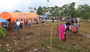 Percepat Pembangunan Huntap, Camat Cigudeg Kerahkan Warga