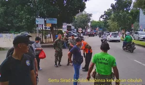 Danramil Pimpin Pasukan Gabungan Berantas PKL