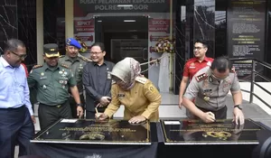Bupati Bogor Resmikan Gedung Baru Reskrim Polres Bogor