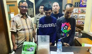 Polisi Sita Sabu di Area Parkir Minimarket H Domang