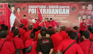 PDI P Kota Bogor Gelar Pelantikan Massal