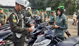 42 Mobil Dinas TNI Dirazia Kodim