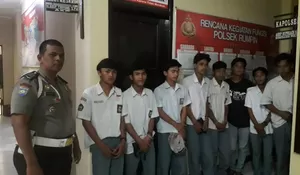 Polisi Sita Satu Celurit dari Siswa
