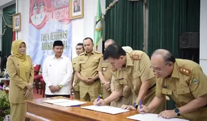 OPD Jabar Tanda Tangani Pakta Integritas Tahun Reformasi Birokrasi Juara