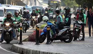 Ojol Bogor Belum Boleh Angkut Penumpang
