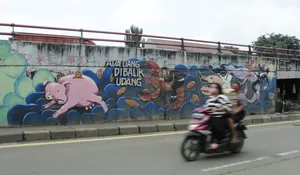 Mural Kritik Korupsi