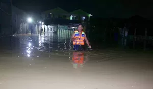 Pendangkalan Sungai Picu Banjir Cibuluh