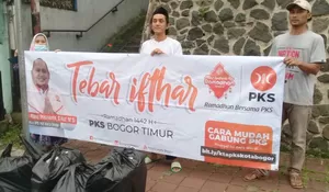 Jelang Lebaran saat Pandemi, PKS Kota Bogor Tebar 4.000 Bingkisan