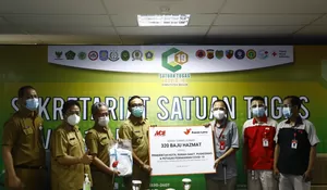 Ace Hardware Beri Ratusan APD, Wakil Bupati Bogor Bilang Begini...