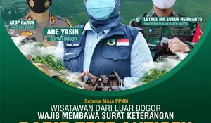 Kasus Covid-19 Meningkat, Pemkab Bogor Wajibkan Wisatawan Luar Membawa Hasil Rapid Antigen Atau PCR