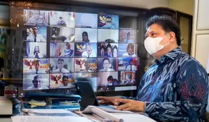 Ini Strategi Kunci Tangani Lonjakan Covid-19 Versi Menko Airlangga